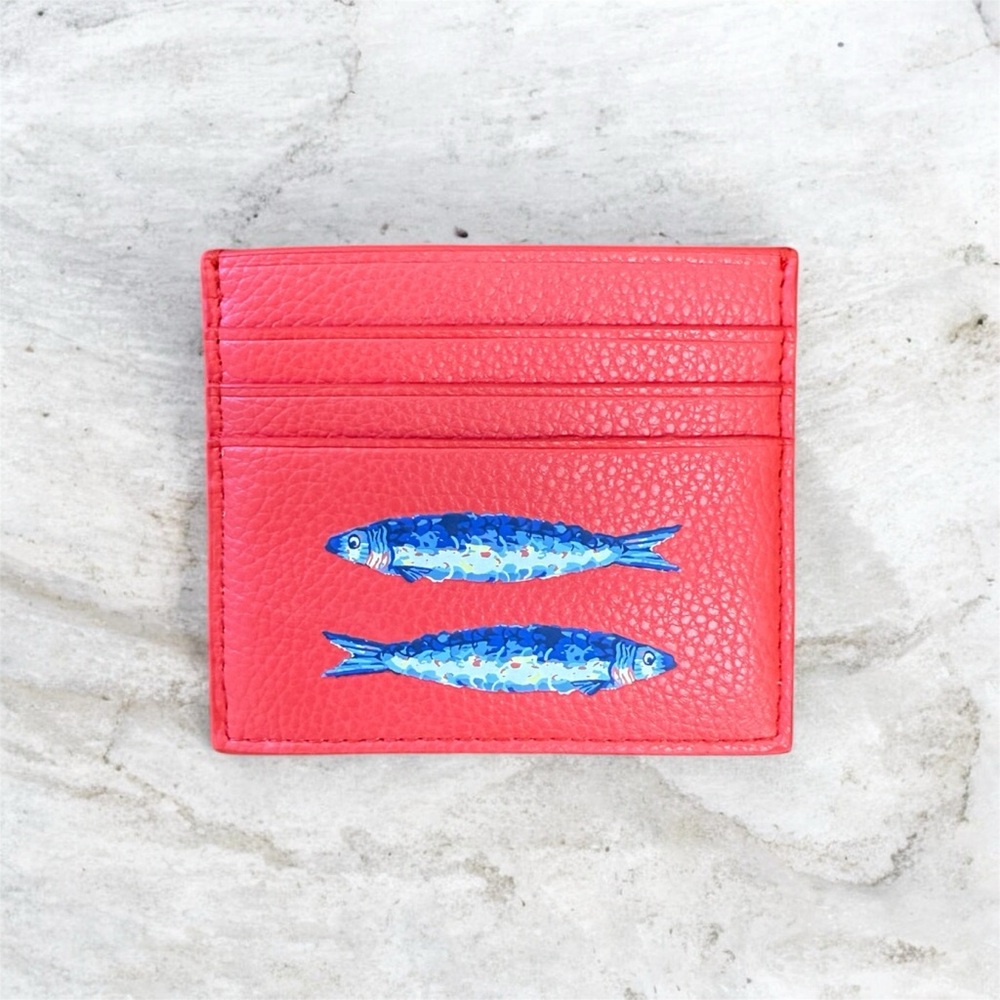 *NEW* Vera Bradley ‘Sardine on Cayenne’ Essential Card Case